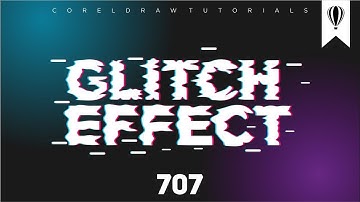 How to Create Glitch Text Effect in coreldraw_CorelDRAW Tutorials