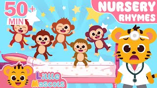 Five Little Monkeys + Dancing Like An Animal + more Little Mascots Nursery Rhymes & Kids Songs