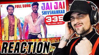 Jai Jai Shivshankar Song | WAR | Hrithik Roshan, Tiger Shroff | Vishal & Shekhar (REACTION!!!)