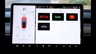 Larry benjamin reviews version 10 software for thetesla model 3.
features include tesla theater, smart summon, spotify app, multiple
dashcam angles, caraoke ...