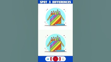 Are You Enough Genius to Spot All Differences in 30 seconds #video #youtubeshorts