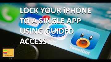 How to lock your phone to a single app using guided access