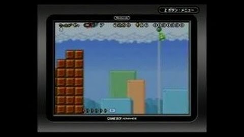 Super Mario Advance 4: Super Mario Bros. 3 Game Boy Gameplay