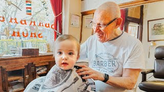 ONE YEAR OLD's FIRST HAIR CUT!