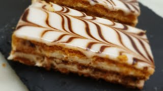 ميل فوي بأسهل طريقة مع جميع أسرار المحلات ذوق وقرمشة رائعة بسيطة للمبتدئين mille feuille 