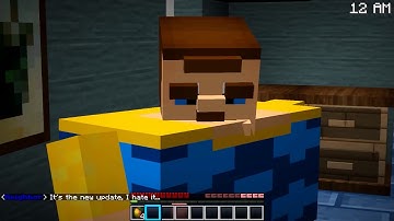 MangoTango! Minecraft HELLO NEIGHBOR   How to Make a Portal to ALPHA 4