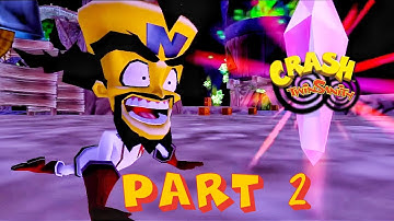 Crash Bandicoot Twinsanity Hindi Gameplay Playthrough Part 2 - Cavern Catastrophe 🌌🌀