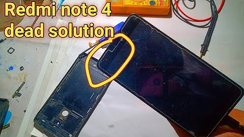 Mi note 4 dead short solution | Xiaomi note 4 | Redmi note 4 dead problem solution