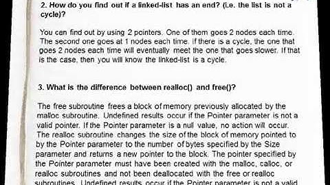 C , C++ Interview Questions - Part 1