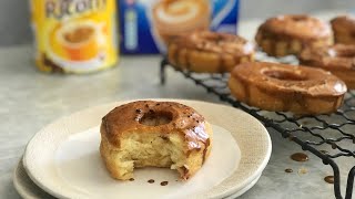 Nestlé Cremora doughnuts with creamy Nescafé Ricoffy glaze