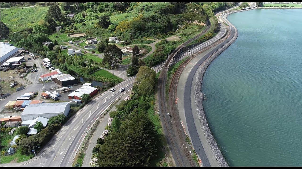 SH88 Dunedin To Port Chalmers Shared Path A Bird s Eye View March sh88-dunedin-to-port-chalmers-shared-path-a-bird-s-eye-view-march