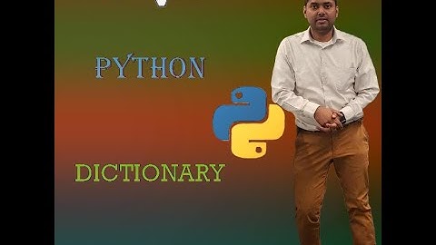 Dictionary in PYTHON (Hindi) 1080p HD Quality