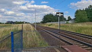 EU200-014 z IC oraz EU07E-150 Captrain z cysternami Chróścina Opolska 08.07.2026 EU200-014 z IC oraz EU07E-150 Captrain z cysternami Chróścina Opolska 08.07.2026
