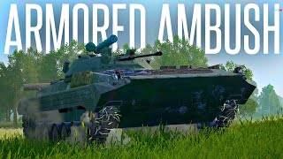 ARMORED AMBUSH! - Squad 50 vs 50 BMP/T72B3 Gameplay