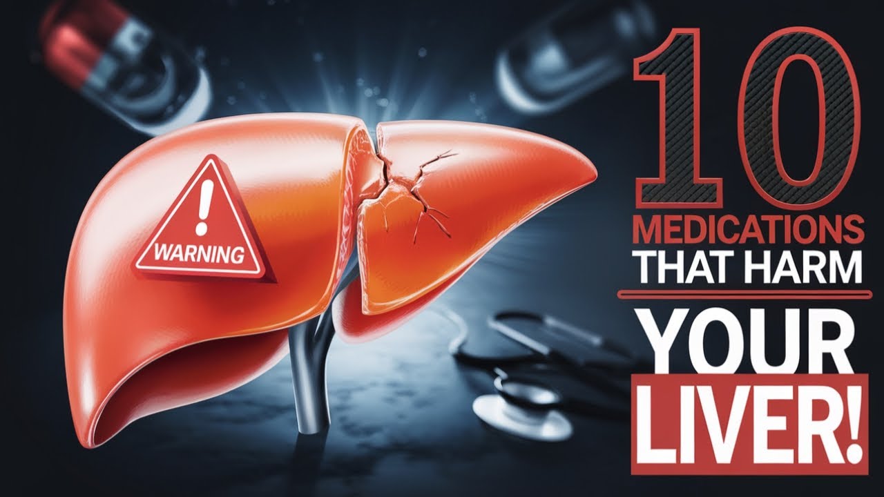 10 Medications That Can Damage Your Liver Warning Signs You Must Know ...