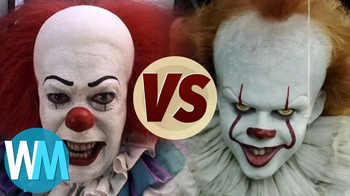 Pennywise: 1990 Vs 2017