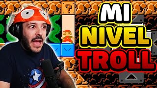 Me TROLLEÉ a MI MISMO con este NIVEL de Super Mario Maker 2