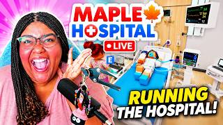 🏥 I'M THE HOSPITAL DIRECTOR! 👀 Viewers Can Join Maple Hospital LIVE