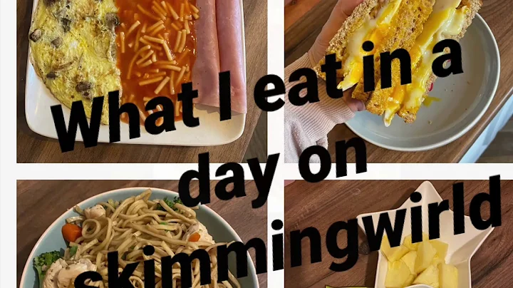 What I eat in a day on slimming world | Weigh in U...