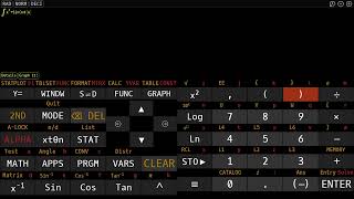 Basic Calculus Functions on the Calc 84