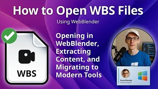 WBS File Format: Open WebBlender Web Projects