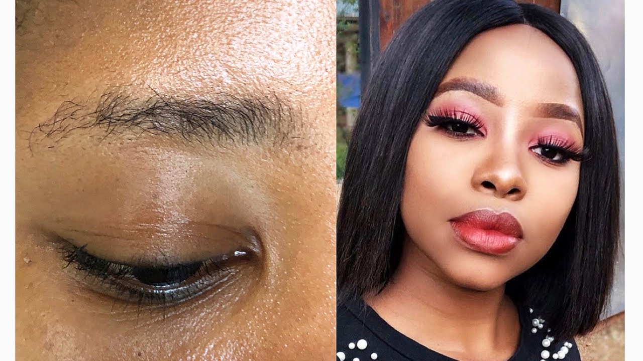 EYEBROW TUTORIAL FOR BEGINNERS SOUTH AFRICAN YOUTUBER YouTube