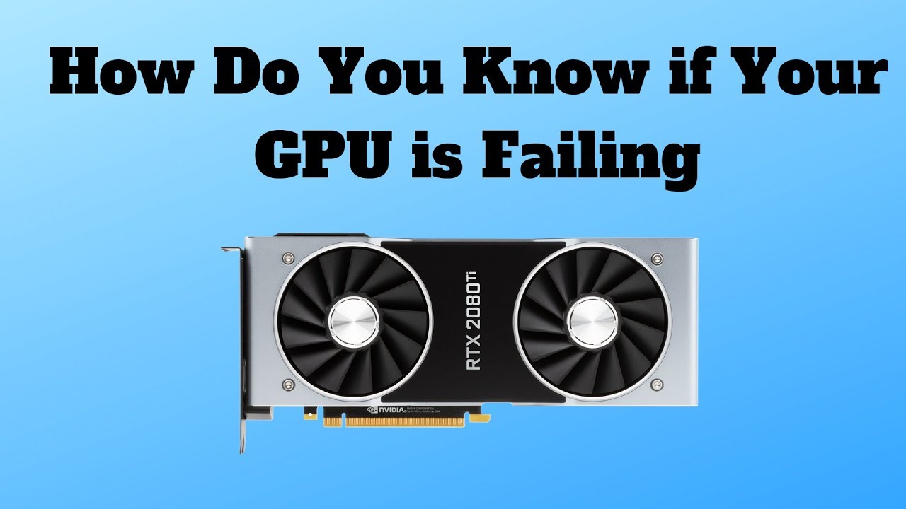 How Do Know if Your GPU - YouTube