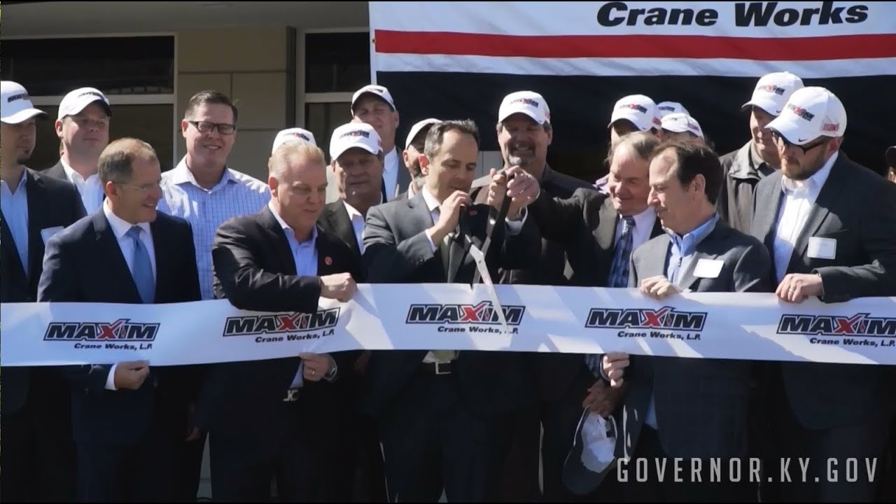 maxim crane works 100 job expansion youtube maxim crane works