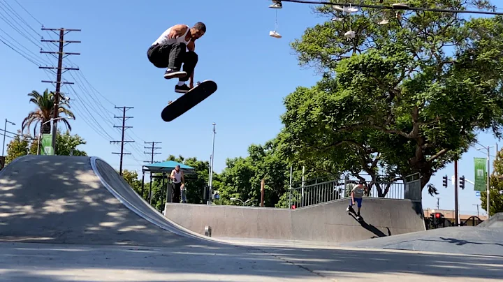 VINCENT LUEVANOS IS REALLY GOOD AT SKATEBOARDING !...
