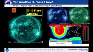 Sunspot Ar3664 Fires Off Another Strong X- Flare-This Is Now The 8Th X-Flare Produced By This Region