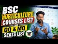 Bsc Horticulture Course Colleges List &amp; GQ MQ Seats Clear Explanation #tnau2026