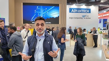 Advantech Tour at SPS: control and I/O, ctrlX OS, edge AI IPCs, CODESYS safety PLC, Jetson Thor