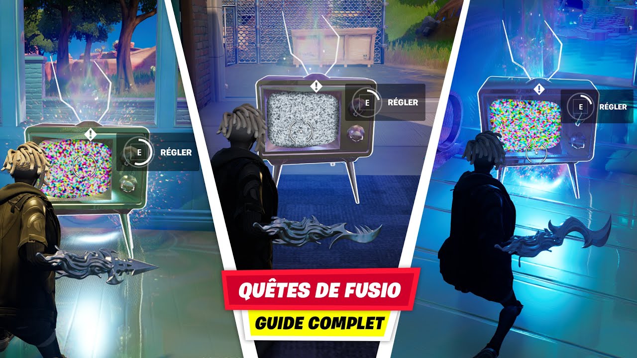 Regler Le Téléviseur En Portant La Tenue Fusion