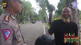 Pak Ndul ditilang polisi