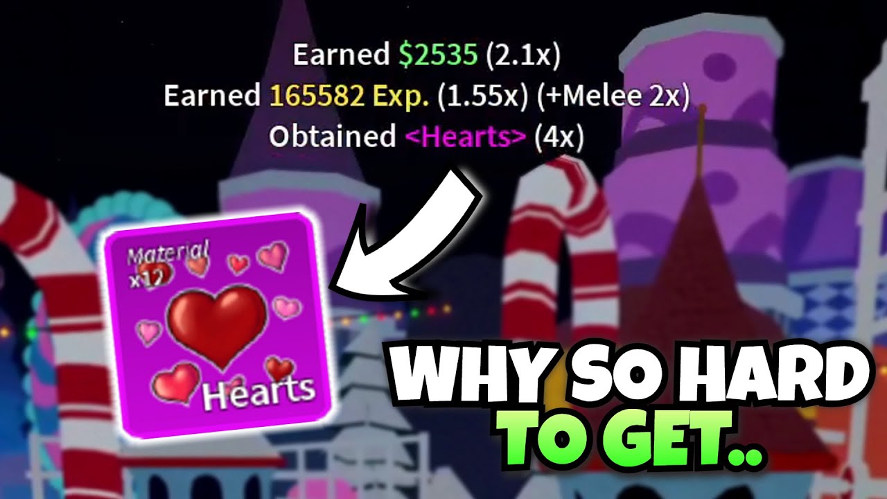 I Finally Got The HEARTS!! (Valentine's Day Event) [Blox Fruits] YouTube