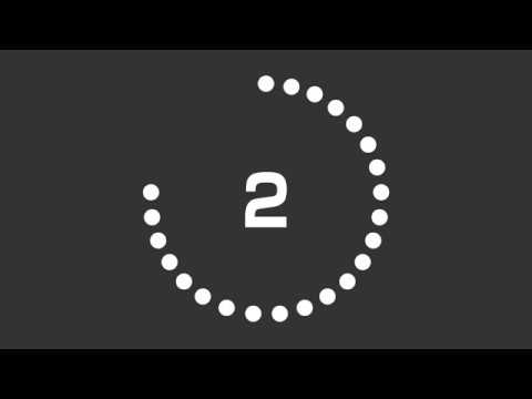 動画素材 カウントダウン シンプル 無音 5秒 Countdown Simple Silent 5sec Youtube