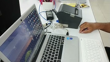 Installing the Drivers & Connecting the Epson TM-T88IV to a Windows PC using Parallel to USB Cable