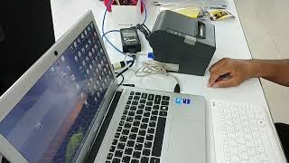 Installing the Drivers & Connecting the Epson TM-T88IV to a Windows PC using Parallel to USB Cable