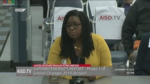 Austin ISD board set to vote on school closures | KVUE