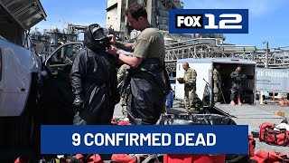 Nine confirmed dead in Longview chemical spill, 2 remain missing and presumed dead