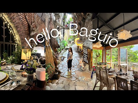 baguio travel vlog ☻ must-visit restaurants and cafes in baguio ✍🏻