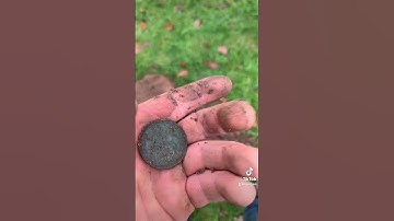 One penny find #metaldetecting #metaldetectinguk #history #coins