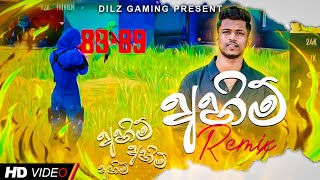 Ayeshmantha - Ahimi (අහිමි) ft. Zany, Uzi \& OOSeven | Sinhala Remix Songs | Free Fire New Dj Remix