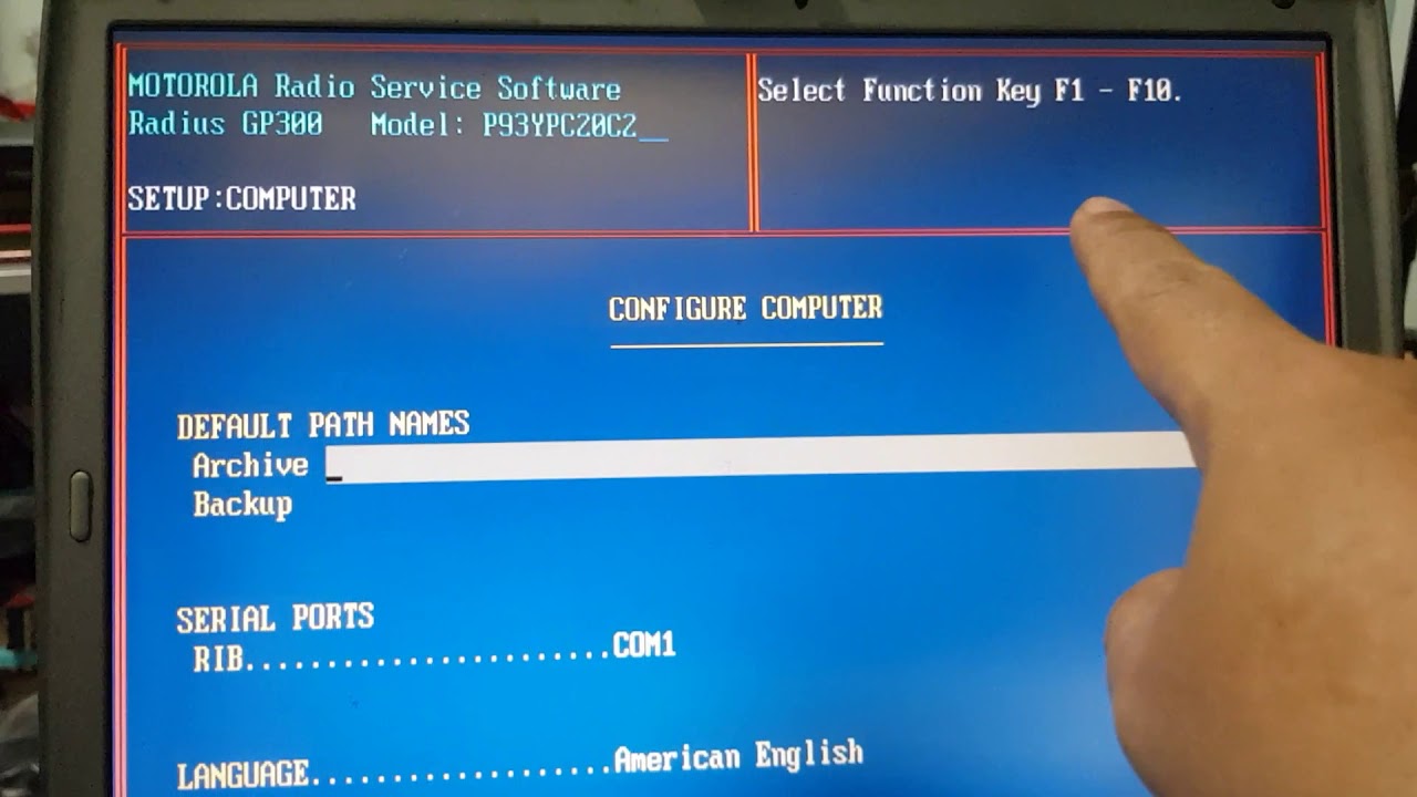 วิธีปรับสเคลว SQL Motorola GP300
