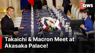 Watch Japanese Pm Sanae Takaichi Holds Bilateral Talks With French President Emmanuel Macron Ac1Z