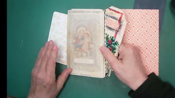 Boo Pet Scan!  Small Christmas Journal Page Tutorial