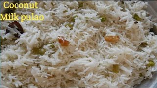 How to make dhaba style Coconut Rice Pulao With Coconut Cream at home easily