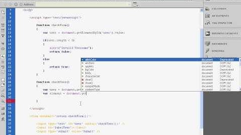 [Javascript] Form Validation