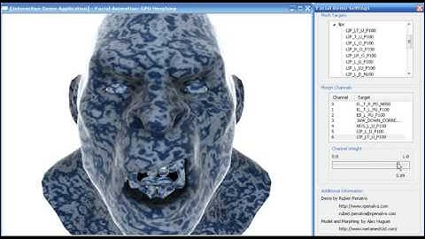 Tech Demo: GPU Facial Morphing