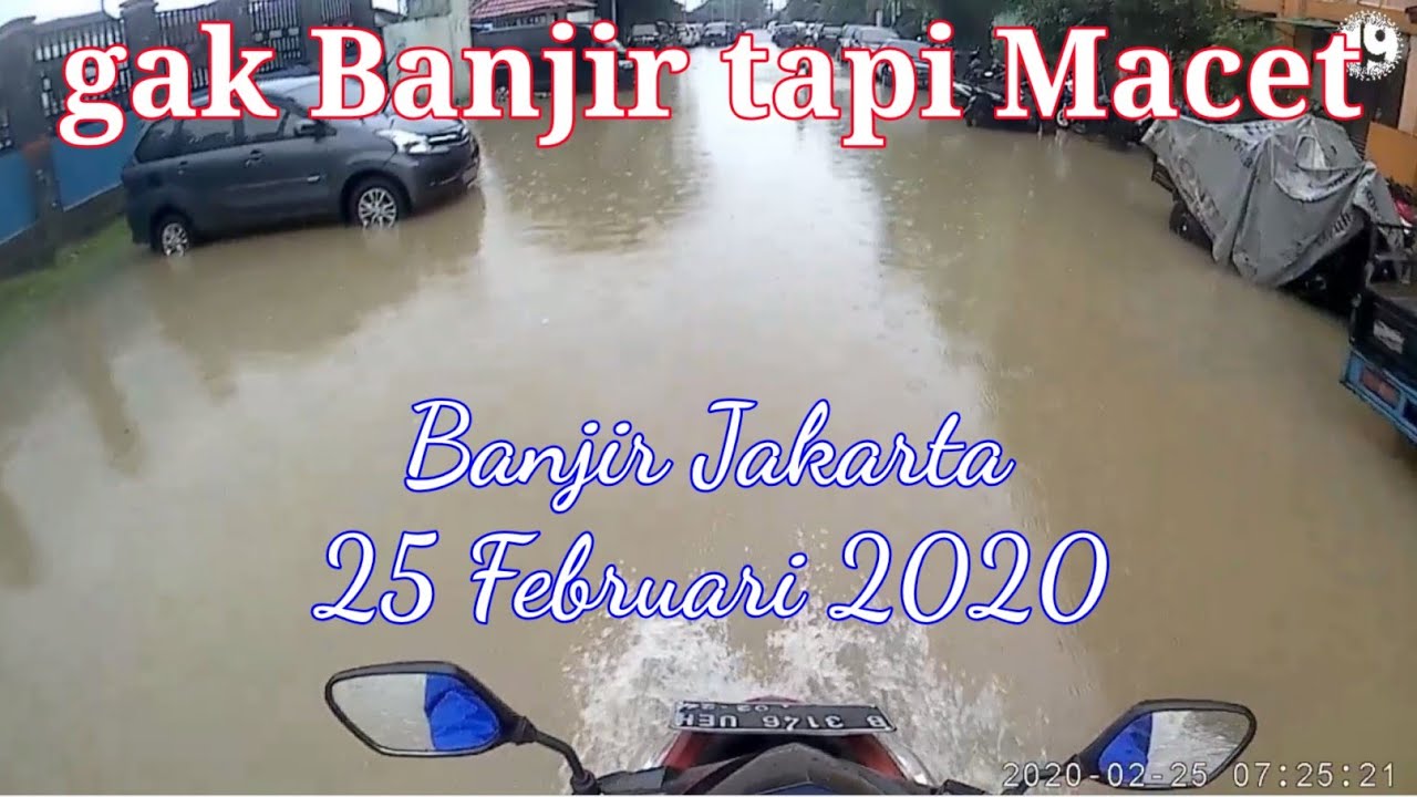Februari 2020 Banjir dan Macet • Riding Around